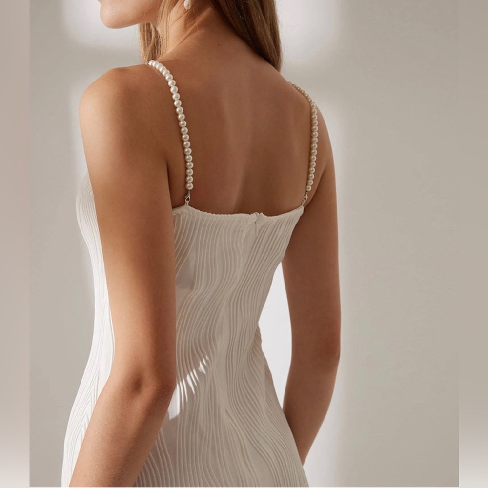 Rihoas - The Water Ripple Textured Cami Dress, NWT - Picture 3 of 7